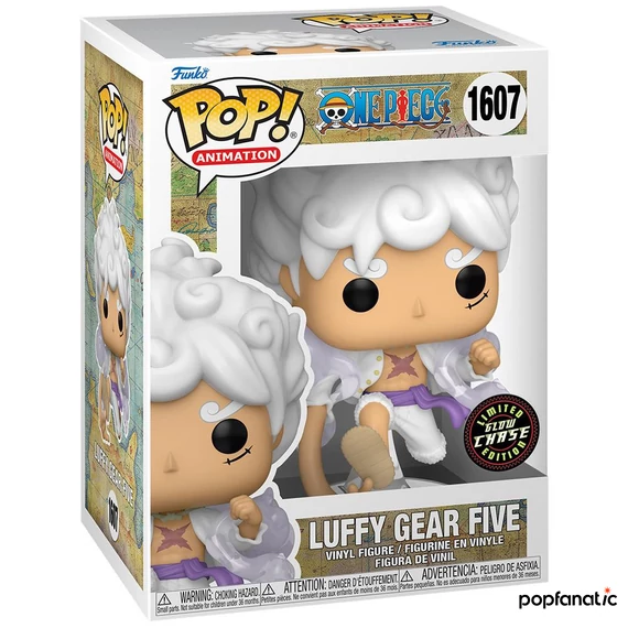 Funko POP! Animation: One Piece - Luffy Gear Five (chase) figura #1607