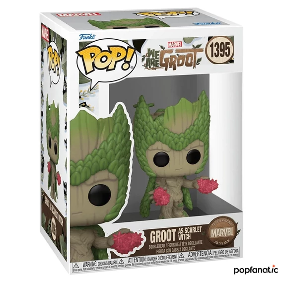 Funko POP! Marvel: We Are Groot - Scarlet Witch Groot figura #1395