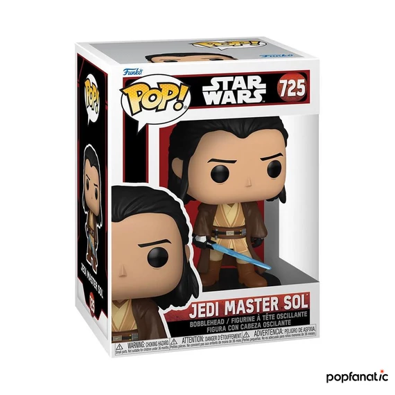 Funko POP! Star Wars: Acolyte - Jedi Master Sol figura