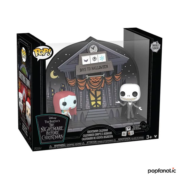Funko The Nightmare Before Christmas - Kétoldalú adventi kalendárium