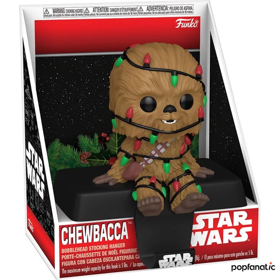 Funko POP! Edge-Sitter: Star Wars - Holiday Darth Chewbacca figura