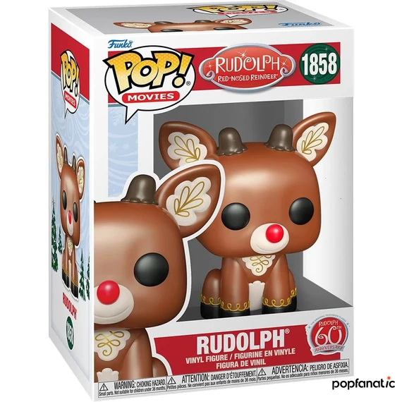 Funko POP! Movies: Rudolph the Red-Nosed Reindeer - Rudolph figura #1858