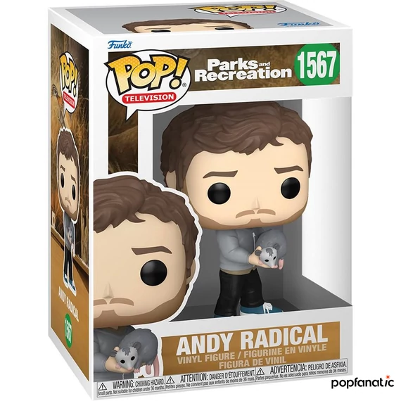 Funko POP! Television: Parks and Recreation - Andy Radical figura #1567