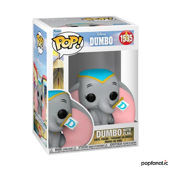 Funko POP! Disney: Dumbo - Dumbo w/Flag figura
