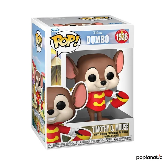 Funko POP! Disney: Dumbo - Timothy Q. Mouse figura