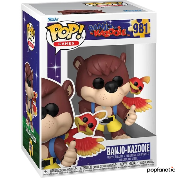 Funko POP! Games: Banjo-Kazooie - Banjo & Kazooie figura #981