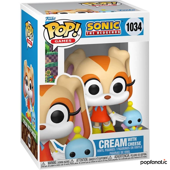 Funko POP!&Buddy: Sonic - Cream with Cheese figura