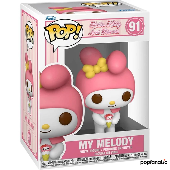 Funko POP! Sanrio: Hello Kitty - My Melody figura #91