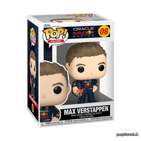 Funko POP! Racing: Formula 1 - Verstappen w/Helm figura #08