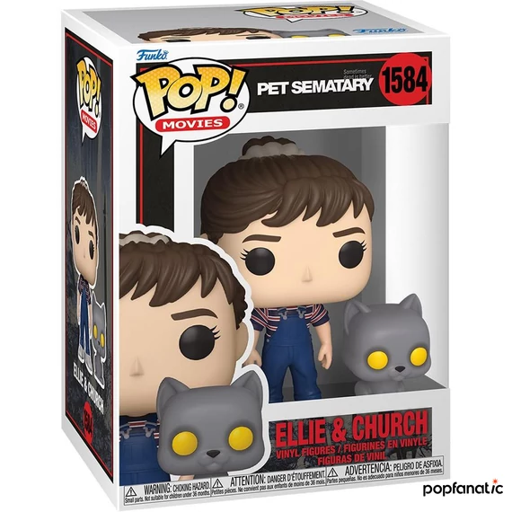 Funko POP! Movies: Pet Sematary - Ellie & Church figura #1584