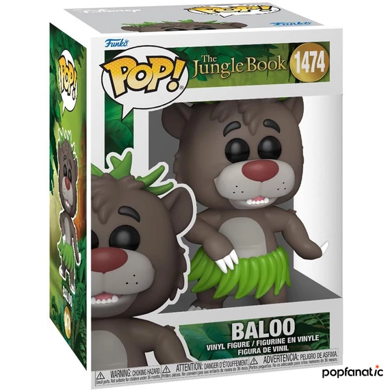 Funko POP! Disney: The Jungle Book - Baloo​ figura #1474