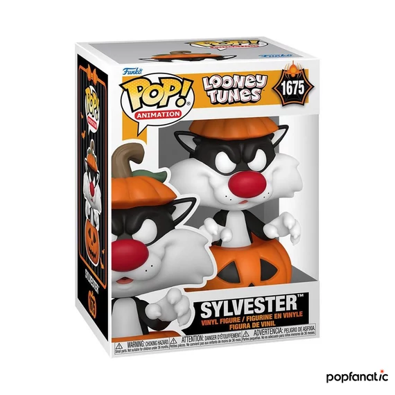 Funko POP! Animation: Looney Tunes - Sylvester w/Pumpkin​ figura #1675