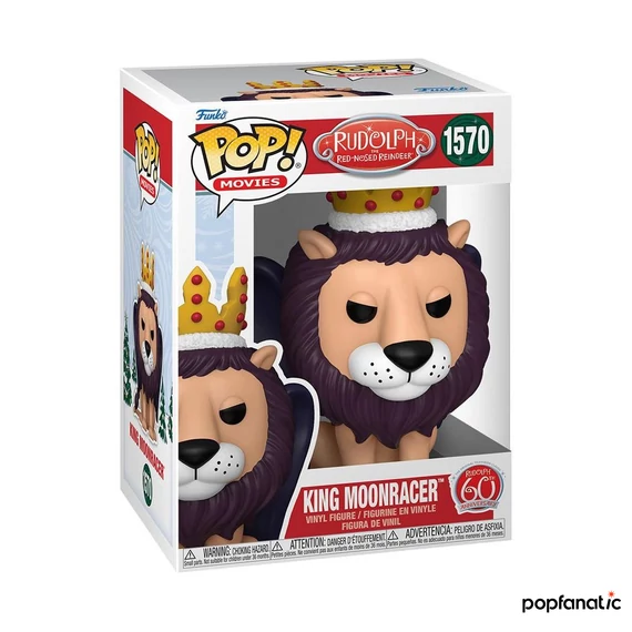 Funko POP! Movies: Rudolph the Red-Nosed Reindeer - King Moonracer​ figura #1570