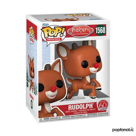 Funko POP! Movies: Rudolph the Red-Nosed Reindeer - Rudolph figura #1568
