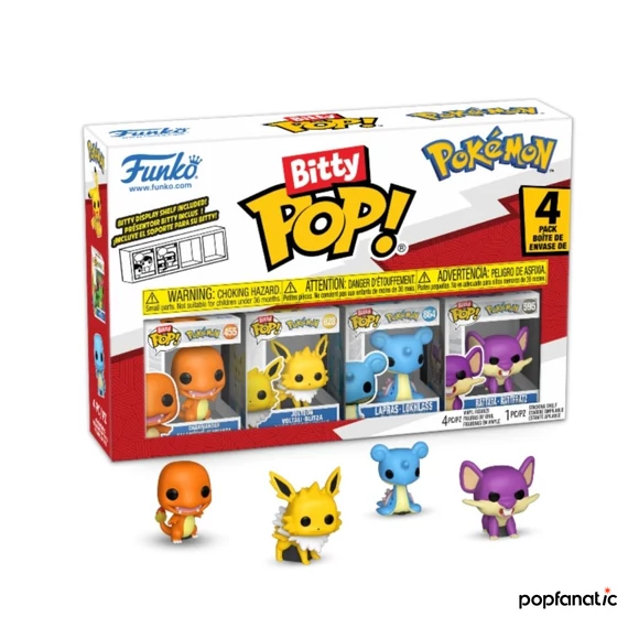 Funko Bitty POP: Pokemon- Charmander 4PK