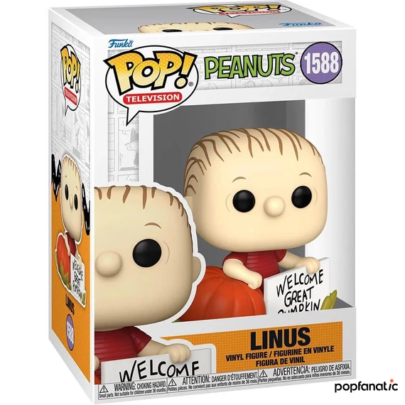 Funko POP! Television: Peanuts - Linus figura #1588
