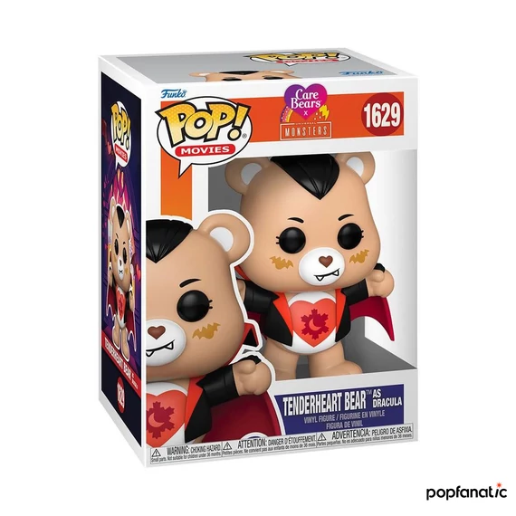Funko POP! Movies: Care Bears - Tender Heart Bear as Dracula figura #1629