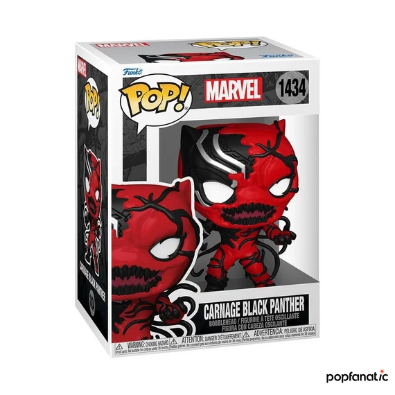 Funko POP! Marvel: Carnage Black Panther figura #1434
