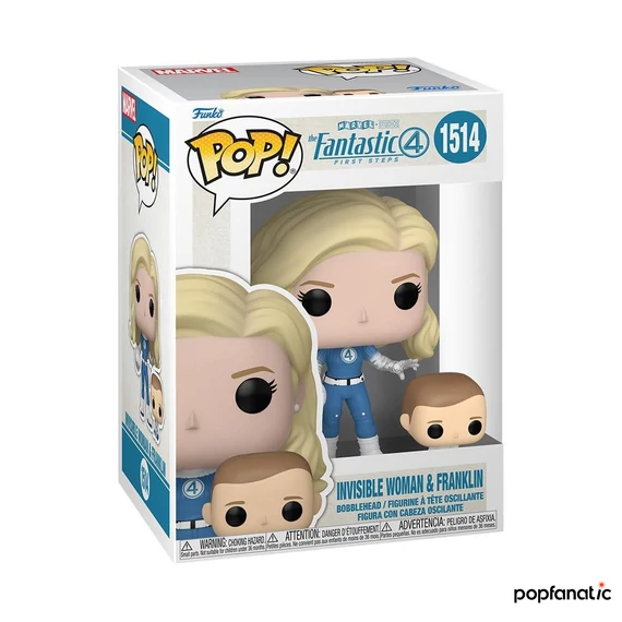 Funko POP!&Buddy: Fantastic Fourt: First Steps - Invisible Woman & Franklin figura
