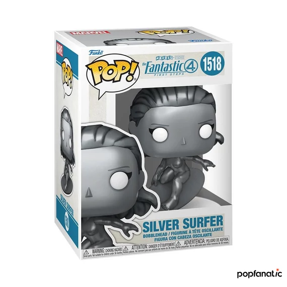 Funko POP! Marvel: The Fantastic Four - Silver Surfer first Steps figura