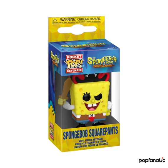 Funko POP! Movies: SpongeBob kalóz jelmezben kulcstartó