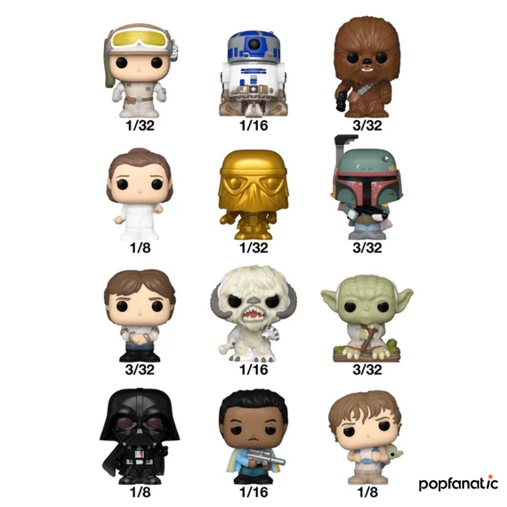 Funko Bitty POP! Singles: Star Wars S2 figura