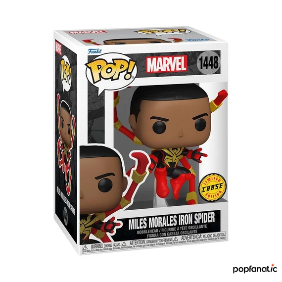 Funko POP! Marvel: Spider-Man Comics - Miles Iron Spider chase figura