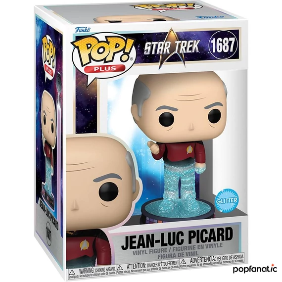 Funko POP! Plus: Start Trek Transporter - Picard figura