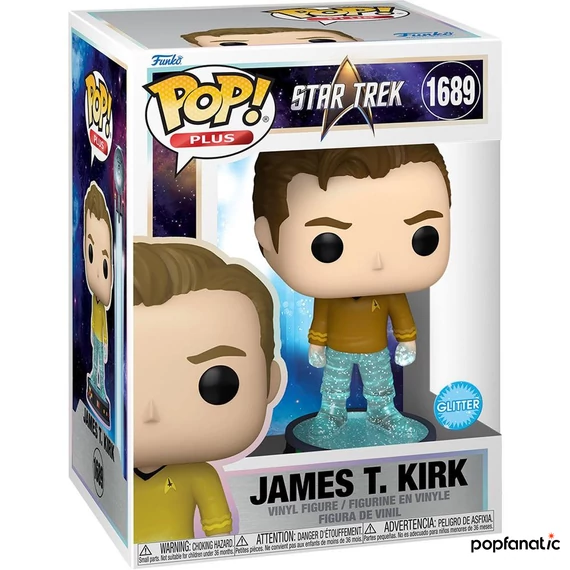 Funko POP! Plus: Start Trek Transporter - Kirk figura