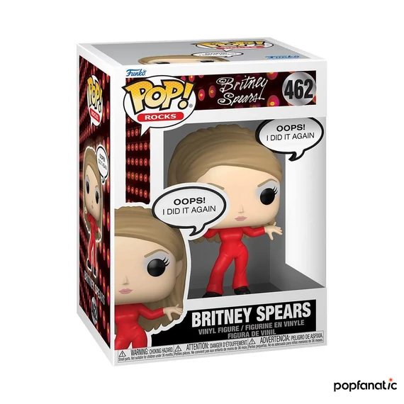 Funko POP! Sayings: Britney Spears - Oops, I Did it Again figura