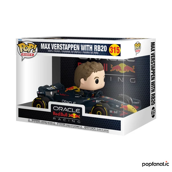 Funko POP Rides: Verstappen RB20 figura