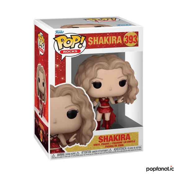Funko POP! Rocks: Shakira - Shakira (Super Bowl) figura