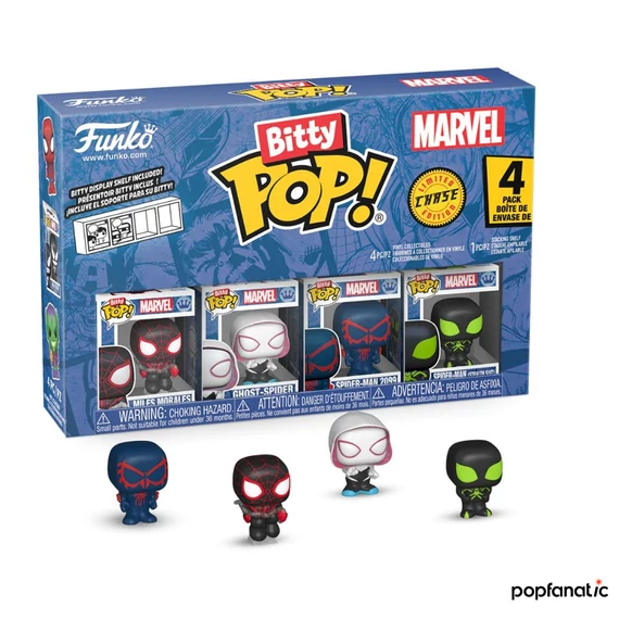 Funko Bitty POP! Spider-Man - Miles Morales 4 darabos szett