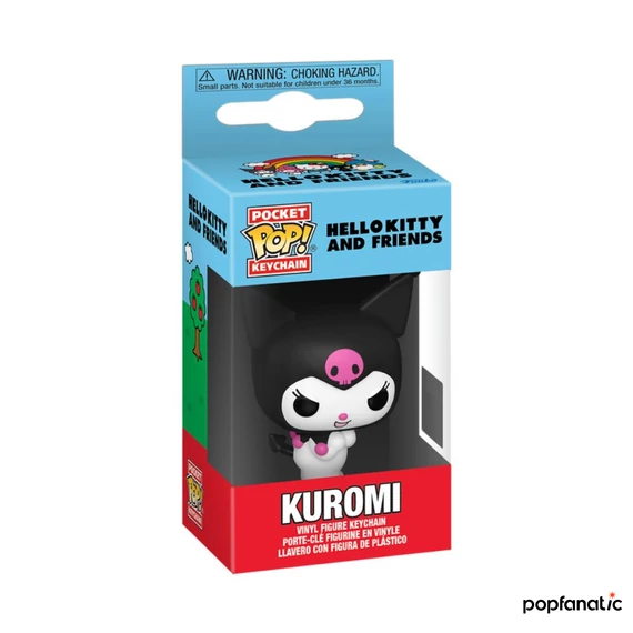 Funko POP! Sanrio - Kuromi kulcstartó