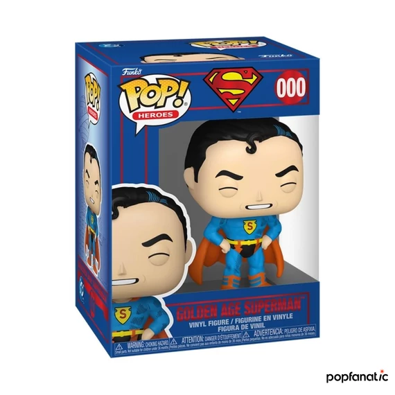 Funko POP! Heroes: Superman – Golden Age Superman figura