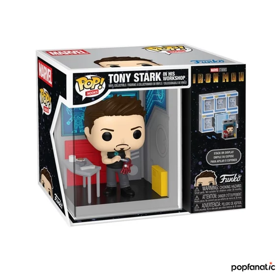 Funko POP! Nooks: Iron Man - Tony Stark in his Workshop figura