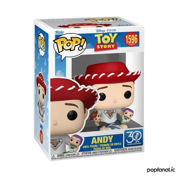 Funko POP! Disney: Toy Story 30th – Andy figura