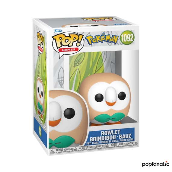 Funko POP! Games: Pokemon – Rowlet figura