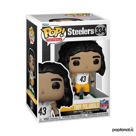 Funko POP! NFL: Legends - Troy Polamalu (Steelers) figura