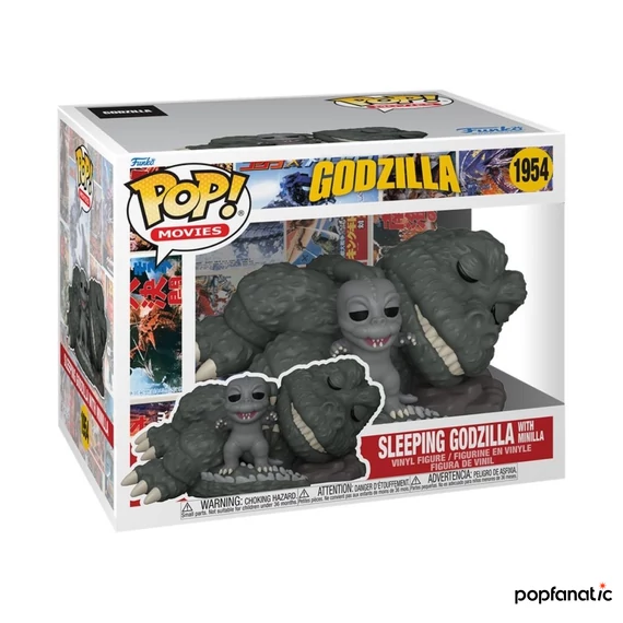 Funko POP! Super: Godzilla - Sleeping Godzilla w/Minilla figura