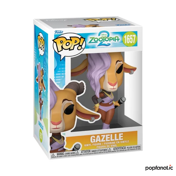 Funko POP! Disney: Zootopia 2 - Gazelle figura