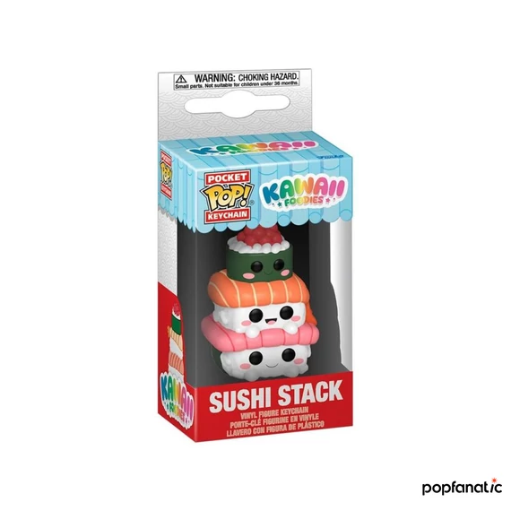Funko POP! Keychain: Kawaii Foodies - Sushi Stack kulcstartó