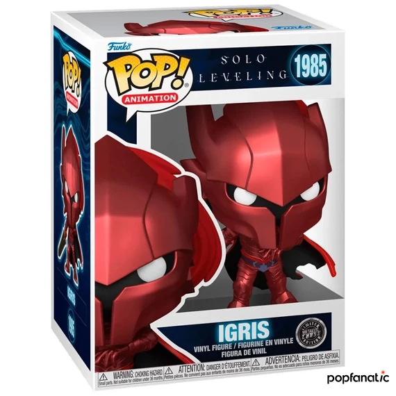 Funko POP! Animation: Solo Leveling - Igris figura chase #1985