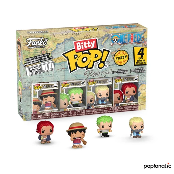 Funko Bitty POP! One Piece – Luffy 4 darabos szett