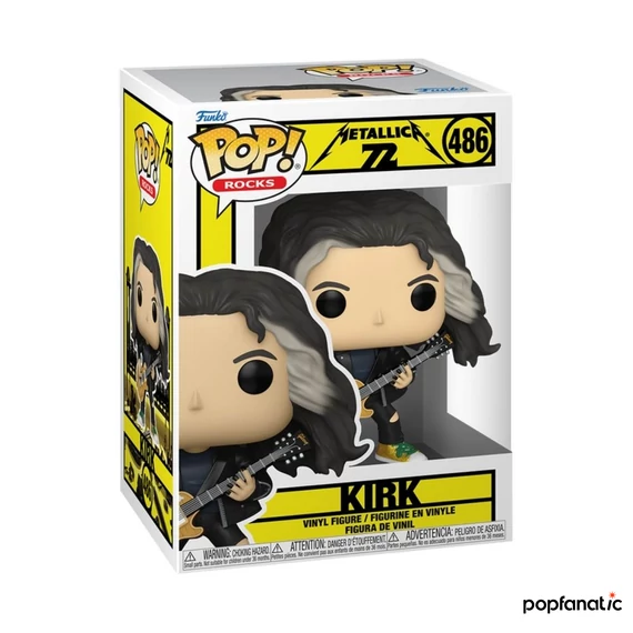 Funko POP! Rocks: Metallica - Kirk (72 Seasons)