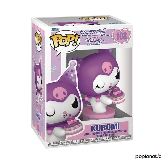 Funko POP! Sanrio: Hello Kitty S8 - Kuromi Present figura