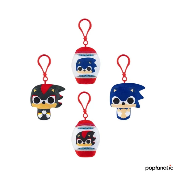 Funko POP! Plush Keychain: Sonic – 12 darabos Blind szett