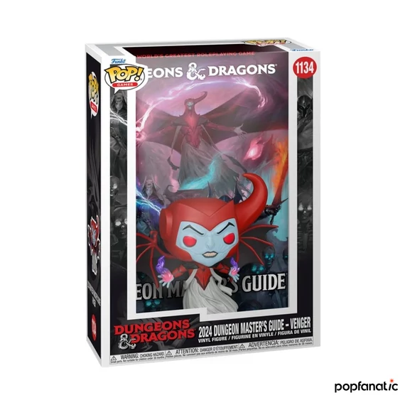 Funko POP! Book Cover: Dungeons & Dragons - 2024 Dungeon Master’s Guide w/Venger figura