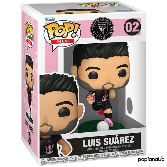 Funko POP! MLS: Inter Miami - Luis Suarez(away) figura