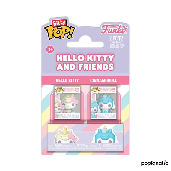 Funko Bitty POP! Sanrio 2 darabos szett – Hello Kitty & Cinnamoroll